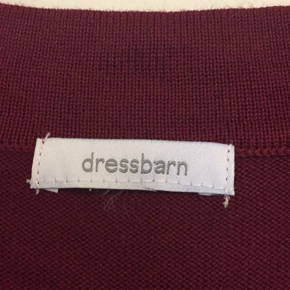 Dressbarn Burgundy Sweater - Picture 4 of 5